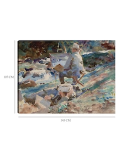 Foto 6 | Foto 6 | Cuadro Decorativo - Un Artista En Su Caballete (1914)- John Singer Sargent - Fotografía - 107x143 - Fine Art Tj