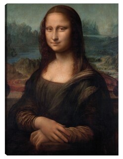 Foto 1 | Foto 1 | Cuadro Decorativo - Retrato De Mona Lisa Del Giocondo (1503-1506)- Leonardo Da Vinci - Fotografía - 77x102 - Fine Art Tj