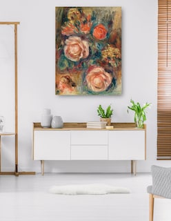 Foto 5 | Foto 5 | Cuadro Decorativo - Ramo De Rosas (bouquet De Roses) (1900)- Pierre-auguste Renoir - Floral - 69x92 - Fine Art Tj