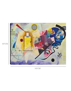 Foto 6 | Foto 6 | Cuadro Decorativo - Gelb - Rot - Blau (amarillo-rojo-azul), 1925- Wassily Kandinsky - Religión - 107x143 - Fine Art Tj