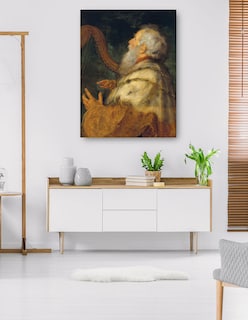 Foto 5 | Foto 5 | Cuadro Decorativo - El Rey David Tocando El Arpa (ca. 1616)- Peter Paul Rubens - Religión - 69x92 - Fine Art Tj