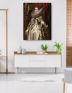 Foto 5 | Foto 5 | Cuadro Decorativo - Marchesa Brígida Spinola Doria, 1606- Sir Peter Paul Rubens - Religión - 28x36 - Fine Art Tj