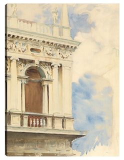 Foto 1 | Foto 1 | Cuadro Decorativo - Un Rincón De La Biblioteca De Venecia (1904-1907)- John Singer Sargent - Ciudades - 69x92 - Fine Art Tj