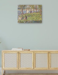 Foto 4 | Foto 4 | Cuadro Decorativo - Estudio Para La Grande Jatte (1884-1885)- Georges Seurat - Paisaje - 69x92 - Impresión En Lienzo-fine Art Tj