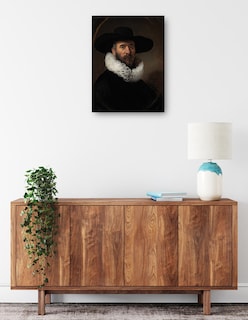 Foto 2 | Foto 2 | Cuadro Decorativo - Retrato De Dirck Jansz. Pesser (hacia 1634)- Rembrandt Van Rijn - Fotografía - 77x102 - Fine Art Tj