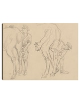 Cuadro Decorativo - Estudios Para ',scots Grey', (1918)- John Singer Sargent - Fotografía - 69x92 - Fine Art Tj