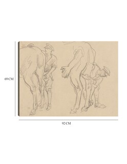 Foto 6 | Foto 6 | Cuadro Decorativo - Estudios Para ',scots Grey', (1918)- John Singer Sargent - Fotografía - 69x92 - Fine Art Tj