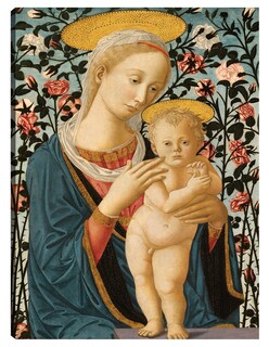 Foto 1 | Foto 1 | Cuadro Decorativo - La Virgen Y El Niño C. 1470- Follower Of Fra Filippo Lippi And Pesellino - Religión - 46x61 - Fine Art Tj