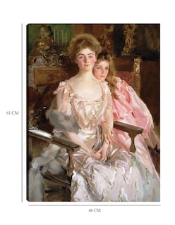 Foto 6 | Foto 6 | Cuadro Decorativo - La Señora Fiske Warren (gretchen Osgood) Y Su Hija Rachel (1903)- John Singer Sargent - 46x61 - Fine Art Tj