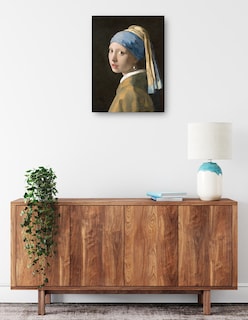 Foto 2 | Foto 2 | Cuadro Decorativo - La Muchacha Del Pendiente De Perla (c. 1665)- Johannes Vermeer - Fotografía - 28x36 - Fine Art Tj