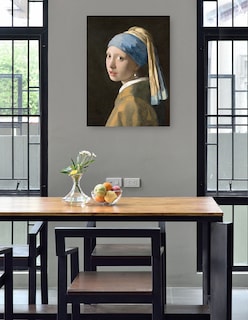 Foto 4 | Foto 4 | Cuadro Decorativo - La Muchacha Del Pendiente De Perla (c. 1665)- Johannes Vermeer - Fotografía - 28x36 - Fine Art Tj