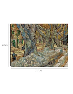 Foto 6 | Foto 6 | Cuadro Decorativo - Los Grandes Plátanos (road Menders En Saint-rémy) (1889)- Vincent Van Gogh - Paisaje - 107x143 - Fine Art Tj