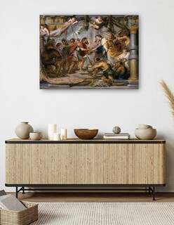 Foto 5 | Foto 5 | Cuadro Decorativo - El Encuentro De Abraham Y Melquisedec (c. 1626)- Peter Paul Rubens - Religión - 69x92 - Fine Art Tj