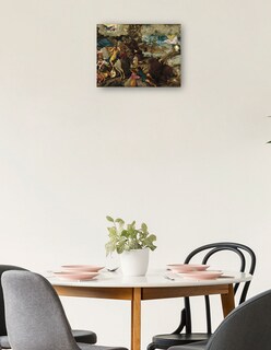 Foto 2 | Foto 2 | Cuadro Decorativo - La Conversión De San Pablo (c. 1544)- Jacopo Tintoretto - Religión - 46x61 - Impresión En Lienzo-fine Art Tj