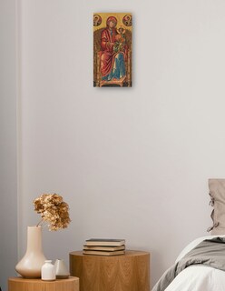 Foto 2 | Foto 2 | Cuadro Decorativo - La Virgen Y El Niño En Un Trono Curvo, C. 1260/1280- Constantinople - Religión - 54x102 - Fine Art Tj