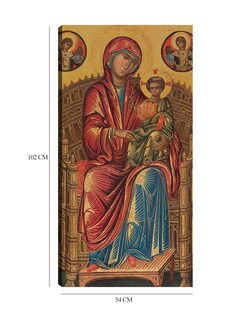 Foto 6 | Foto 6 | Cuadro Decorativo - La Virgen Y El Niño En Un Trono Curvo, C. 1260/1280- Constantinople - Religión - 54x102 - Fine Art Tj
