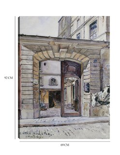 Foto 6 | Foto 6 | Cuadro Decorativo - 27, Calle Del Petit-musc. París (1895 – 1905)- Frédéric Houbron - Ciudades - 69x92 - Fine Art Tj