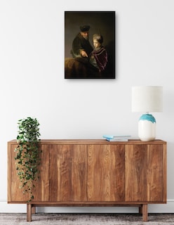 Foto 2 | Foto 2 | Cuadro Decorativo - Un Joven Erudito Y Su Tutor (alrededor De 1629-1630)- Rembrandt Van Rijn - Fotografía - 69x92 - Fine Art Tj