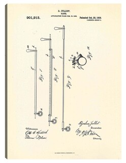 Foto 1 | Foto 1 | Cuadro Decorativo - Flauta Patentada, Inventora Djalma Julliot, 20 De Octubre De 1909 Ii- National Archives - 69x92 -fine Art Tj