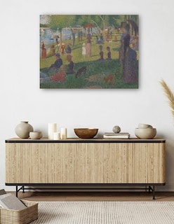 Foto 5 | Foto 5 | Cuadro Decorativo - Estudio Para 'un Domingo En La Grande Jatte' (1884) I- Georges Seurat - Fotografía - 46x61 - Fine Art Tj