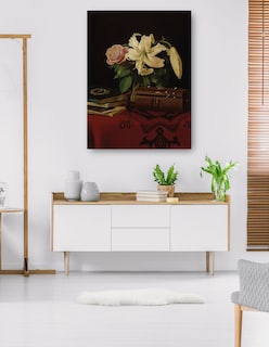 Foto 5 | Foto 5 | Cuadro Decorativo - Naturaleza Muerta Sobre La Mesa De Trabajo De Una Dama (1868)- Ferdinand Von Wright - 46x61 - Fine Art Tj