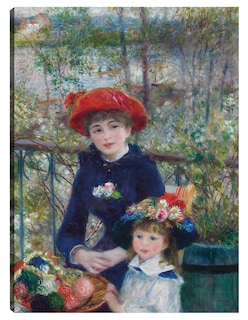 Foto 1 | Foto 1 | Cuadro Decorativo - Dos Hermanas (en La Terraza) (1881)- Pierre-auguste Renoir - Fotografía - 28x36 - Fine Art Tj