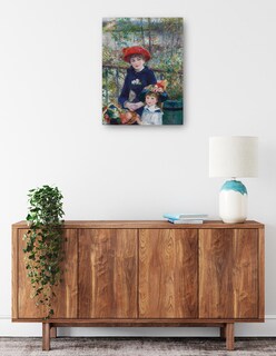 Foto 2 | Foto 2 | Cuadro Decorativo - Dos Hermanas (en La Terraza) (1881)- Pierre-auguste Renoir - Fotografía - 28x36 - Fine Art Tj