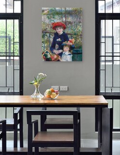 Foto 4 | Foto 4 | Cuadro Decorativo - Dos Hermanas (en La Terraza) (1881)- Pierre-auguste Renoir - Fotografía - 28x36 - Fine Art Tj