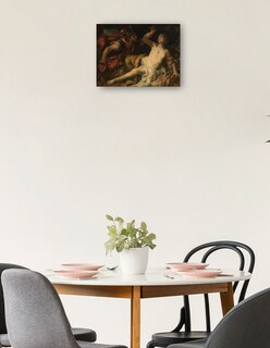 Foto 2 | Foto 2 | Cuadro Decorativo - Tarquinio Y Lucrecia (1692)- Johann Michael Rottmayr - Fotografía - 46x61 - Impresión En Lienzo -fine Art Tj