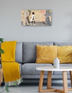 Foto 4 | Foto 4 | Cuadro Decorativo - El Problema Con El Que Todos Vivimos (ruby Bridges)- Norman Rockwell - Fotografía - 54x102 - Fine Art Tj