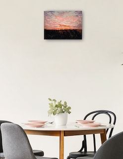 Foto 2 | Foto 2 | Cuadro Decorativo - Amanecer O Atardecer, Estudio Para Libro - Abbott Handerson Thayer - 28x36 - Fine Art Tj