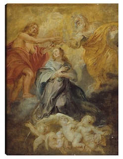 Foto 1 | Foto 1 | Cuadro Decorativo - La Coronación De La Virgen (ca. 1632-1633)- Peter Paul Rubens - Religión - 69x92 - Fine Art Tj