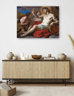 Foto 5 | Foto 5 | Cuadro Decorativo - Apolo Concede Permiso A Faetón Para Conducir El Carro Del Sol- Johann Michael Rottmayr-69x92-fine Art Tj