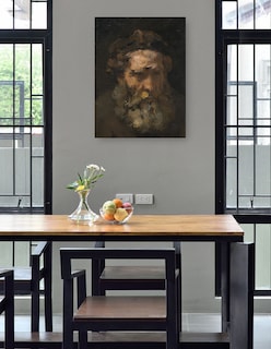 Foto 4 | Foto 4 | Cuadro Decorativo - Cabeza De San Mateo - Rembrandt Van Rijn - 28x36 - Fine Art Tj