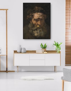 Foto 5 | Foto 5 | Cuadro Decorativo - Cabeza De San Mateo - Rembrandt Van Rijn - 28x36 - Fine Art Tj