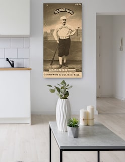 Foto 5 | Foto 5 | Cuadro Decorativo - Ned Hanlon, Detroit Wolverines, Retrato De Tarjeta De Béisbol- Library Of Congress - 46x89 - Fine Art Tj