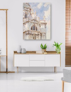 Foto 5 | Foto 5 | Cuadro Decorativo - El Saludo, Venecia (ca. 1904-197)- John Singer Sargent - Ciudades - 77x102 - Impresión En Lienzo-fine Art Tj
