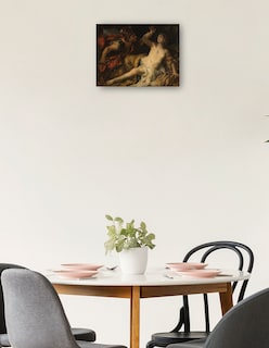 Foto 2 | Foto 2 | Cuadro Decorativo - Tarquinio Y Lucrecia (1692)- Johann Michael Rottmayr - Fotografía - 107x143 -impresión En Lienzo-fine Art Tj