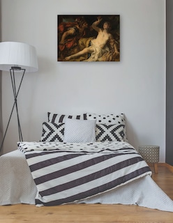 Foto 3 | Foto 3 | Cuadro Decorativo - Tarquinio Y Lucrecia (1692)- Johann Michael Rottmayr - Fotografía - 107x143 -impresión En Lienzo-fine Art Tj