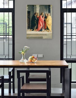 Foto 4 | Foto 4 | Cuadro Decorativo - Cristo Instruyendo A Pedro Y Juan A Prepararse Para La Pascua C.1504- Vincenzo Civerchio - 46x61-fine Art Tj