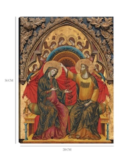 Foto 6 | Foto 6 | Cuadro Decorativo - La Coronación De La Virgen, 1324- Master Of The Washington Coronation - Religión - 28x36 - Fine Art Tj