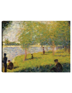 Foto 1 | Foto 1 | Cuadro Decorativo - Estudiar Para Un Domingo En La Grande Jatte (1884)- Georges Seurat - Paisaje - 46x61 - Fine Art Tj