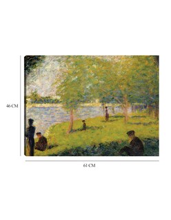 Foto 6 | Foto 6 | Cuadro Decorativo - Estudiar Para Un Domingo En La Grande Jatte (1884)- Georges Seurat - Paisaje - 46x61 - Fine Art Tj