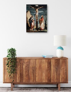 Foto 2 | Foto 2 | Cuadro Decorativo - Cristo En La Cruz Entre La Virgen Y San Juan (1560)- Jacob Clauser Workshop - Religión - 28x36 - Fine Art Tj