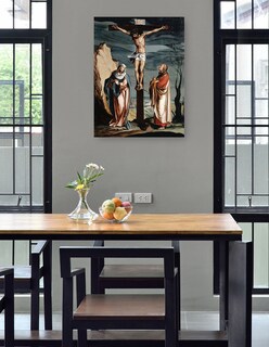Foto 4 | Foto 4 | Cuadro Decorativo - Cristo En La Cruz Entre La Virgen Y San Juan (1560)- Jacob Clauser Workshop - Religión - 28x36 - Fine Art Tj