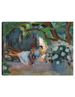 Foto 1 | Foto 1 | Cuadro Decorativo - Le Pradet, Mujer Joven En Una Hamaca (nono)- Henri Lebasque - Fotografía - 28x36 - Fine Art Tj