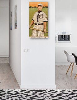 Foto 4 | Foto 4 | Cuadro Decorativo - Zacher, Equipo De Oakland, Retrato De Tarjeta De Béisbol- Library Of Congress - 34x64 - Fine Art Tj