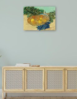 Foto 4 | Foto 4 | Cuadro Decorativo - Bodegón De Naranjas Y Limones Con Guantes Azules- Vincent Van Gogh - Religión - 77x102 - Fine Art Tj