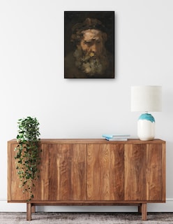 Foto 2 | Foto 2 | Cuadro Decorativo - Cabeza De San Mateo - Rembrandt Van Rijn - 69x92 - Fine Art Tj