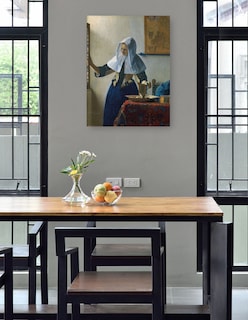 Foto 4 | Foto 4 | Cuadro Decorativo - Mujer Joven Con Una Jarra De Agua (ca. 1662)- Johannes Vermeer - Fotografía - 107x143 - Fine Art Tj